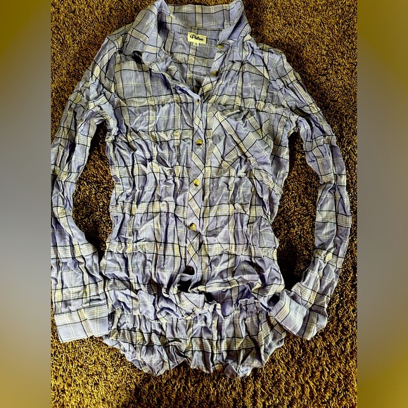 Pulse sz small button down light purple in color - Picture 1 of 2